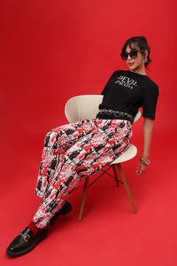 Zivame Devil Wears Prada Knit Cotton Loungewear Set - Tap Shoe — thumbnail 2
